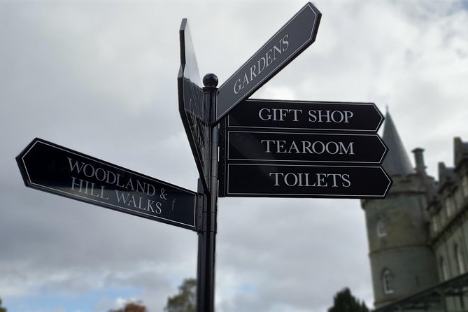 GREENOCK (GLASGOW) SHORE EXCURSION: Scotland Adventure Sightseeing Day Trip Tour - Inveraray Castle & Gardens: A Film-Set and Furnished Castle