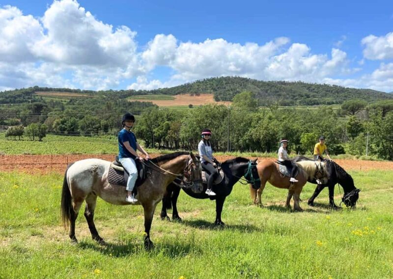 Grimaud: Horseback Riding & Wine Tasting in Maures Forest - Wine Tasting at Clos Servien Winery