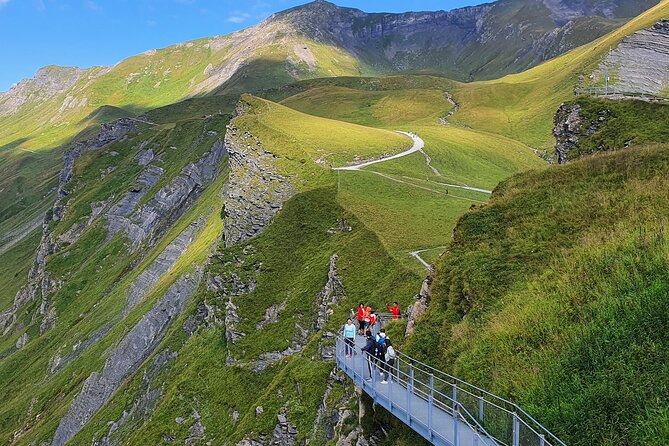 Grindelwald First (Top of Adventure) Ticket incl. Cliff Walk - Exploring the Gentle Trails and Adventure Playgrounds
