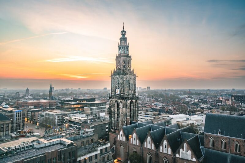 Groningen: Climb the Martinitower - Navigating the Narrow Passages and the Bell Tower