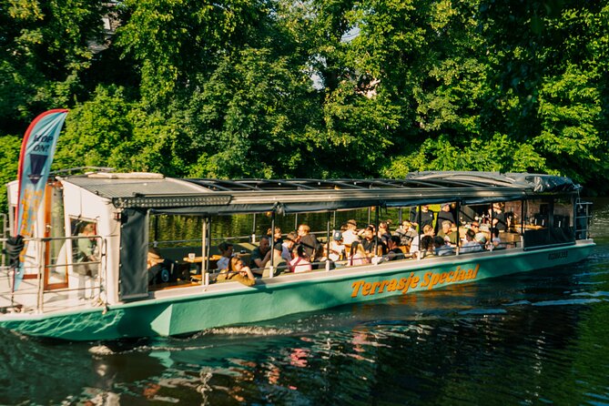 Groningen: Terrace Boat Experience with a Cozy Bar: 1.5 Hours - Unique Floating Terrace in Groningen with a Cozy Bar