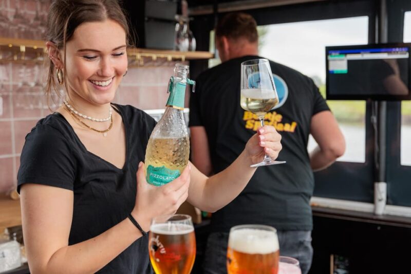 Groningen: Terrace Boat Experience with a Cozy Bar - Scenic Water Views and Relaxing Atmosphere