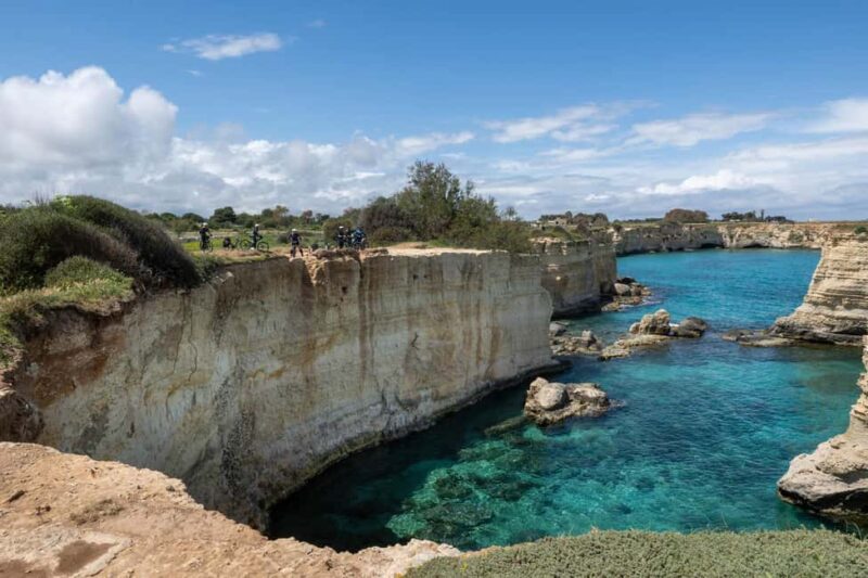 Grotta della Poesia, Torre dell'Orso, and Sant'Andrea: Self-guided Bike Tour - Roca Vecchia and the Grotta della Poesia Wonder