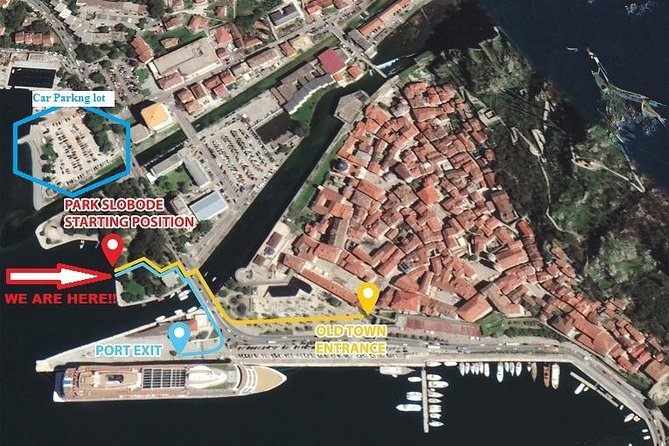 Group Perast & Lady of the Rock tour- 1h30min duration - Starting Point and How the Tour Begins in Kotor