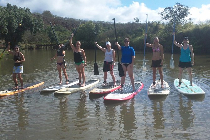 Group Stand Up Paddle Lesson and Tour - The Peacefulness and Physical Benefits of Paddling