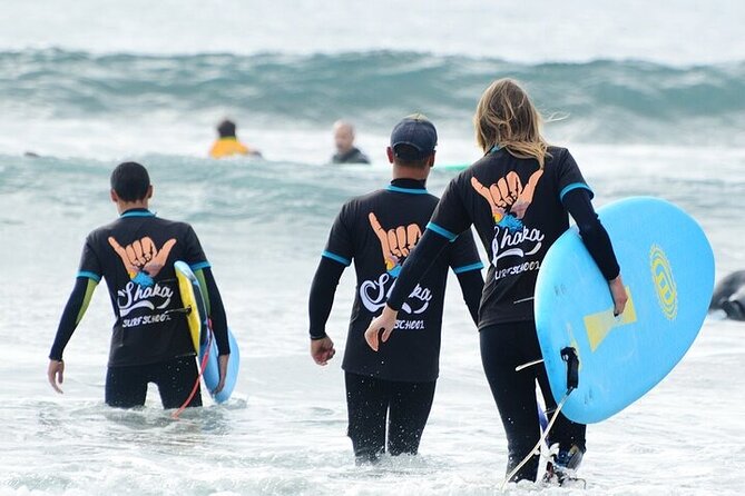 Group Surf Class in Playa de Las Américas with Photographs - Discover the Group Surf Class in Playa de Las Américas for Just $45.28