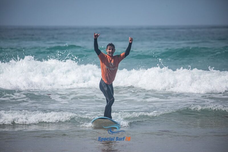 Group surf lesson - Your Beginner-Friendly Surfing Session at Peniche’s Best Beach