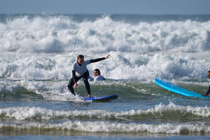 Group Surf Lesson in Costa da Caparica - Small Group Dynamics and Personalized Guidance