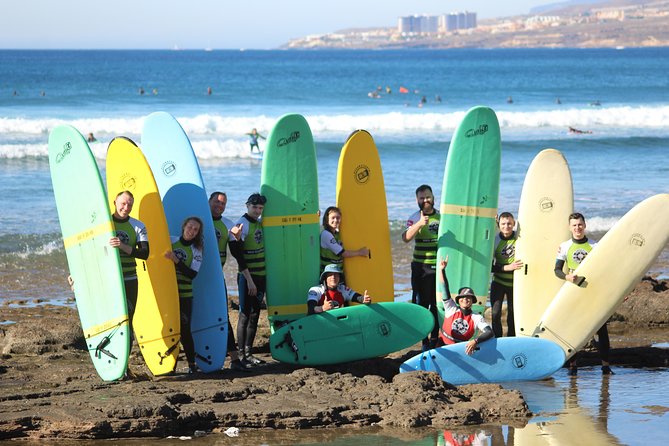 Group Surfing Lesson at Playa de las Américas, Tenerife - Discover the Group Surfing Lesson at Playa de las Américas, Tenerife