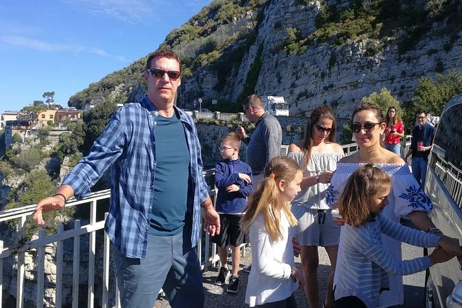 Group tour from Naples to Sorrento /Positano/Amalfi . - The Optional Lunch Break and Local Food Experience