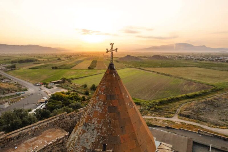Group tour: Khor Virap, Noravank, Jermuk, Areni wine tasting - Exploring the Historic Khor Virap Monastery and Mount Ararat Views
