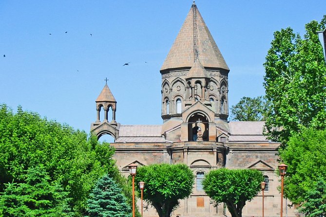 Group Tour: Saghmosavank, Wine Yard, Echmiadzin, Zvartnots - Visiting the Mother Cathedral of Armenia: Echmiadzin Monastery