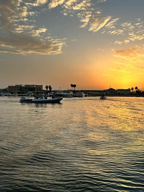 Group Tour - Sunset Gulf of Noto, from Avola to Capopassero - Snorkeling Over the Roman Columns Near Marzamemi