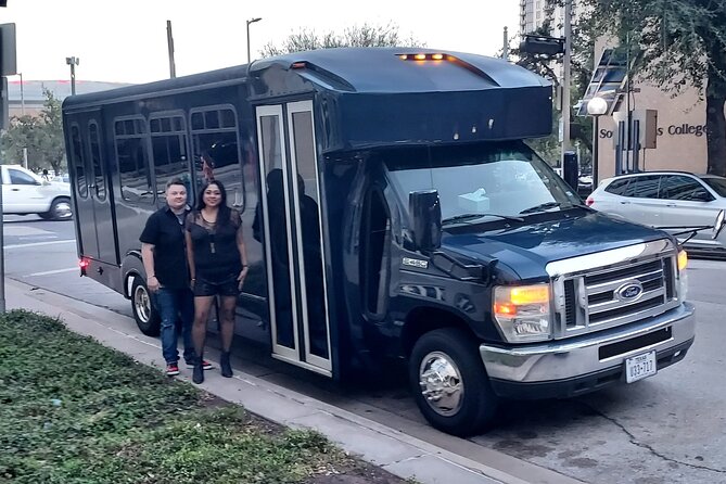 Group Transportation Houston to Galveston Cruise & Hotels 16 PAX. - Key Points