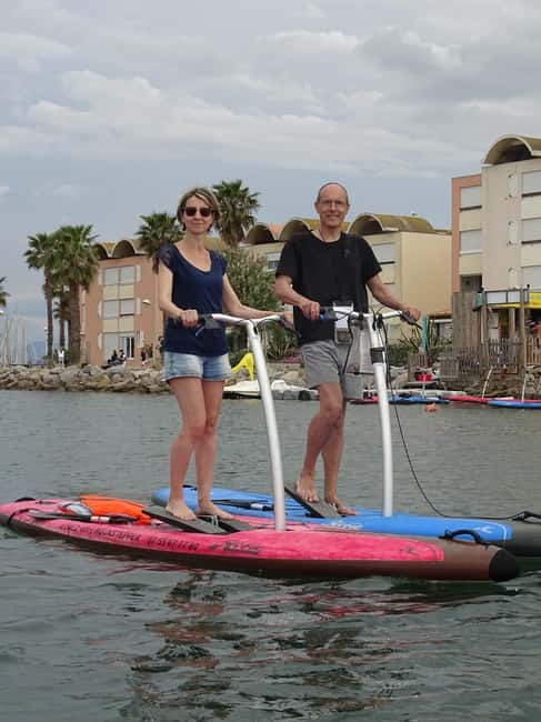 Gruissan: aquastepper rental (a mix of paddleboarding and stepper) - Discover the Unique Aquastepper Activity in Gruissan for Just $29