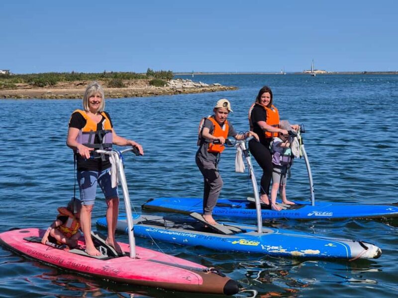 Gruissan: aquastepper rental (a mix of paddleboarding and stepper) - Key Points