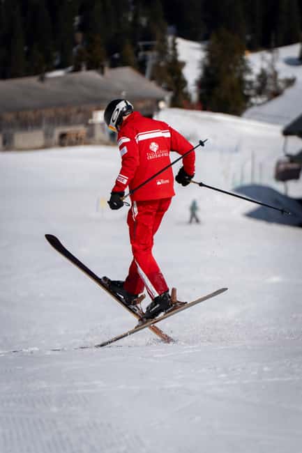 Gstaad - Private ski lessons - all levels - Morning - Key Points