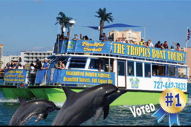 Guaranteed Dolphin Sighting Tour on Tropics Boat Tours - Food, Beverages, and Onboard Amenities