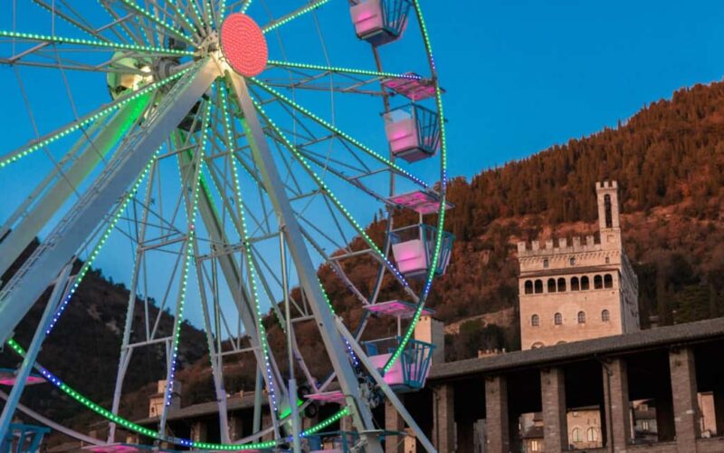 Gubbio: Christmas Train Tour with Audio Guide - Viewing the World’s Largest Christmas Tree on Mount Ingino