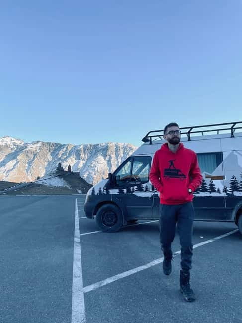 Gudauri & Kazbegi - one day group tour from Kutaisi - Converging Rivers and the Gudauri Viewpoint