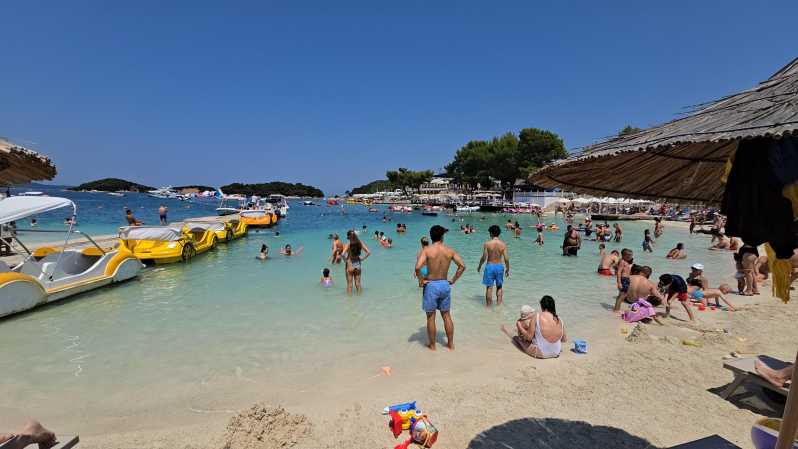 GUIDE AND TRANSPOT TOURS IN SARANDA ALBANIA - Visiting the Crystal Waters of Ksamil Islands