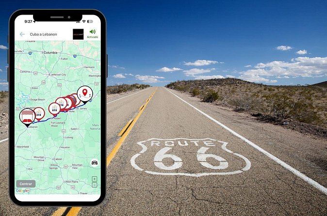Guided Audio Road Trip Route 66 - Oklahoma City and the Open Landscapes of Oklahoma and North Texas