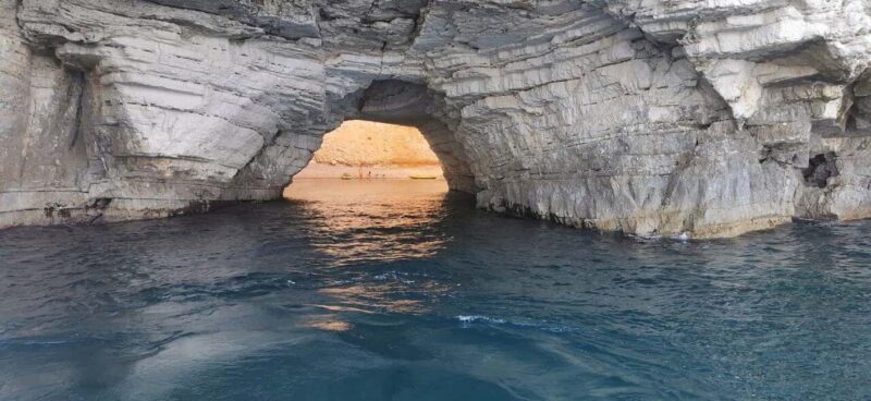 Guided boat tour of the Gargano Coast: caves, bays, and tradition - The Charm of Trabucchi and Seafaring Tradition