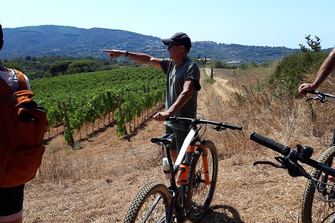 Guided Cycle Tourism Wine Tour by E-Bike on the Island of Elba "Arrighi" - The Geological Marvel of Terranera Beach and Lake