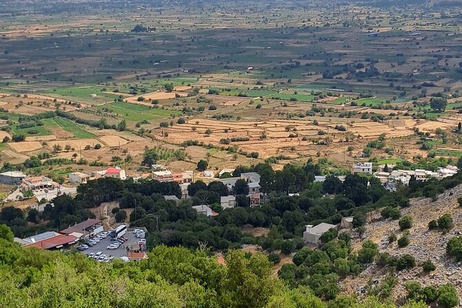 Guided Day Tour in Lasithi Plateau, Greek theme park and Villages - Starting from Heraklion: Convenient Pickup and Group Size