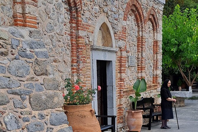 Guided Day Tour in Lasithi Plateau, Greek theme park and Villages - The Unique Charm of Krasi and Its Old Plane Tree