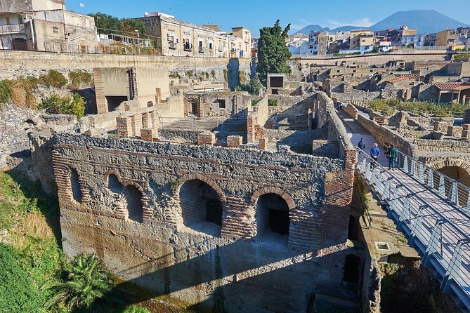 Guided Day Tour of Pompeii and Herculaneum with Light Lunch - Visiting Pompeii’s Ruins