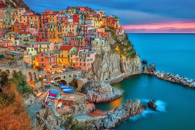 Guided Day Tour on Private Boat to Cinque Terre private boat - Crossing the Gulf of Poets and the Palmaria Islands