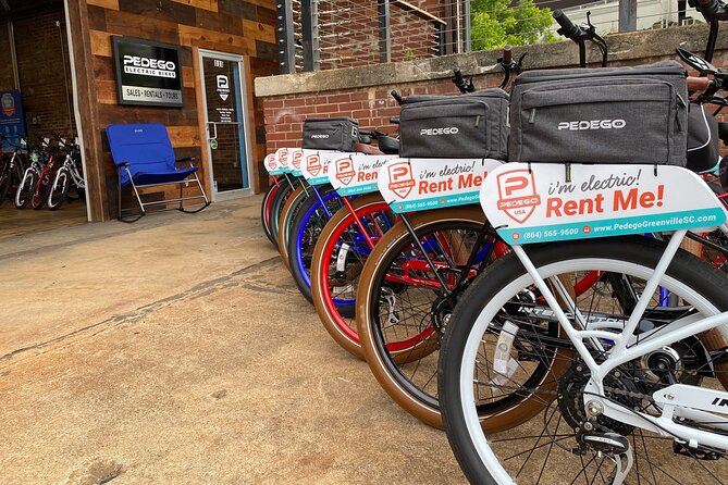 Guided E-Bike Tour in Greenville South Carolina with Brunch - Loop Around Swan Lake at Furman University