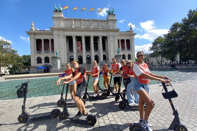 Guided E-kickscooter tour: The big five of Antwerp - Explore Antwerp in a Unique Way on a Guided E-Kickscooter Tour
