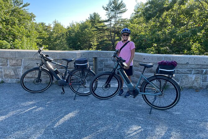 Guided Ebike Tour of Acadia National Park Carriage Roads - Riding Along Eagle Lake and Breakneck Pond