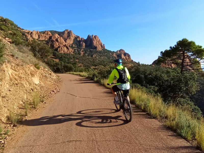 Guided electric mountain bike tour of the Estérel Massif - Key Points