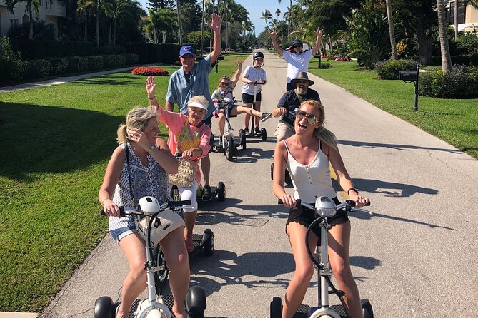 Guided Electric Trike Tour - Downtown Naples Florida - Discover Naples on an Exciting Electric Trike Tour
