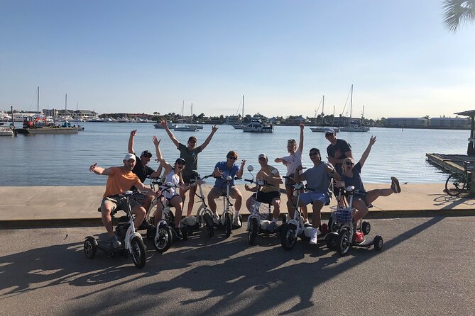 Guided Electric Trike Tour - Downtown Naples Florida - Visiting Cambier Park and Local Sports Highlights
