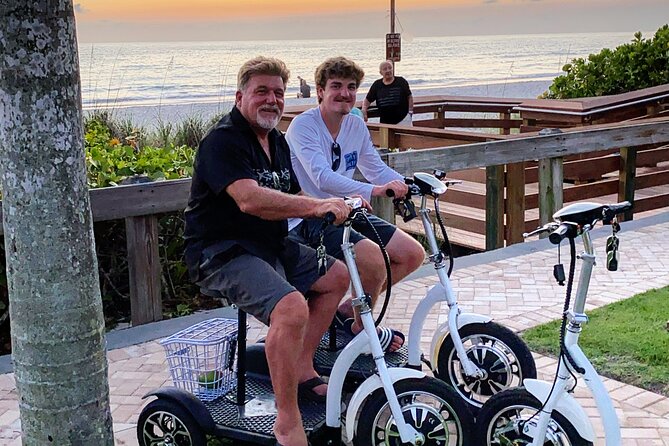 Guided Electric Trike Tour - Downtown Naples Florida - Discovering Historic Palm Cottage