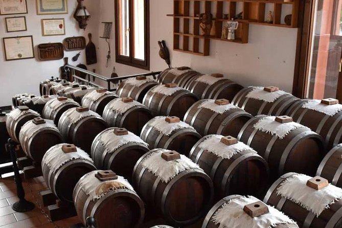 Guided group tour TastyBus: Parmesan Cheese and Parma Ham - Embark at Caffetteria Toschi in Parma