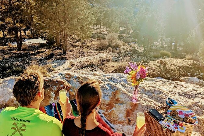 Guided Hiking Tour in Big Bear with Sunset Champagne toast on Private Dock - Sunset Champagne Toast on a Private Dock