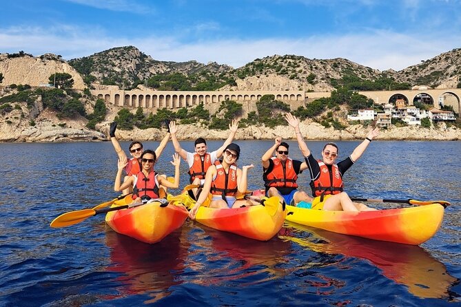 Guided kayak excursion in creeks - Discover the Beauty of Marseille’s Côte Bleue by Kayak for $63.86