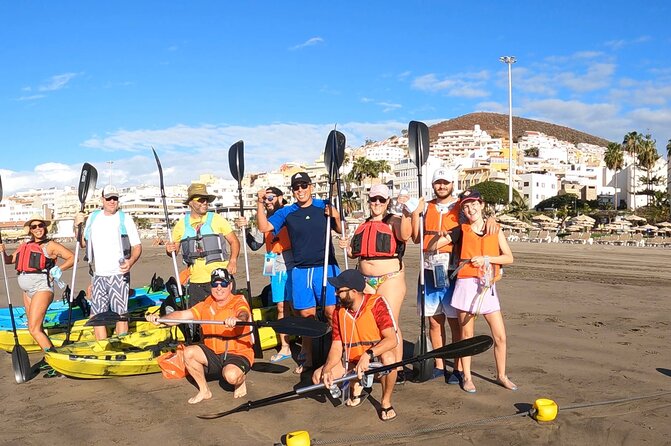 Guided Kayak Tour From Los Cristianos Beach Tenerife - Visiting the Cueva del Palma and Guaza Mountain Views