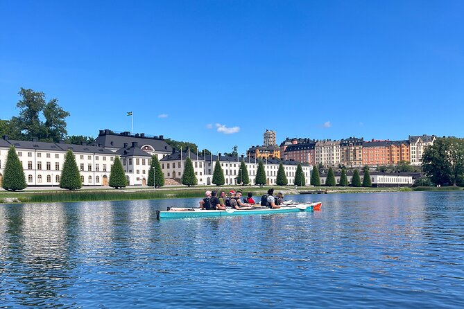 Guided Kayak Tour in Central Stockholm - Starting Point at Karlbergs strand in Solna