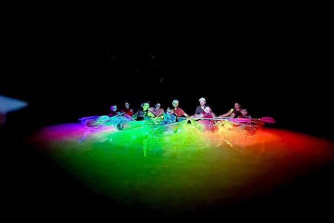 Guided Night Kayak Adventure Tour in Luminous Lagoon - Unique Features of the LED-Lit Kayaks and Underwater Visibility