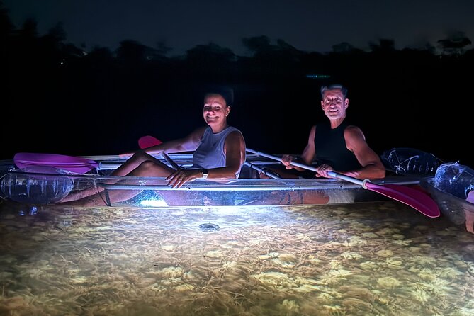 Guided Night Kayak Adventure Tour in Luminous Lagoon - The Sunset and Evening Atmosphere