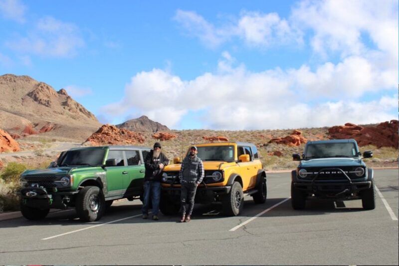 Guided Off-Road Bronco Adventure to Boathouse Cove Las Vegas - Outdoor Activities and Break Time Fun