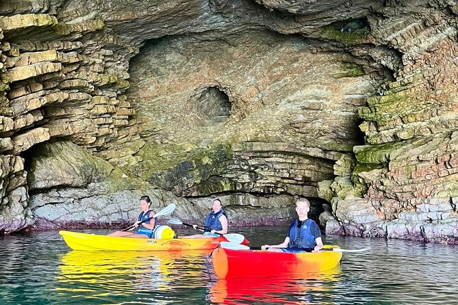Guided Sea Cave Tour with Kayaking and Snorkeling in Ibiza - The Cala Comte Cave and Rest Break at Cala Comte Beach