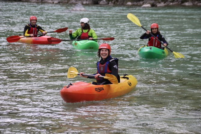 Guided Sit on Top Kayak Trip on Soca River - Starting Point at Trg Golobarskih Rtev in Bovec