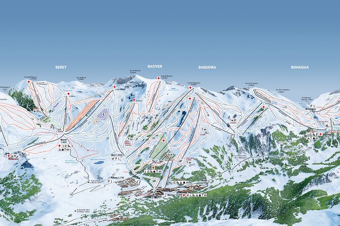 Guided Ski Activity in Leida Equipment and Ski pass Included - Discover the All-Inclusive Ski Experience in Baqueira Beret